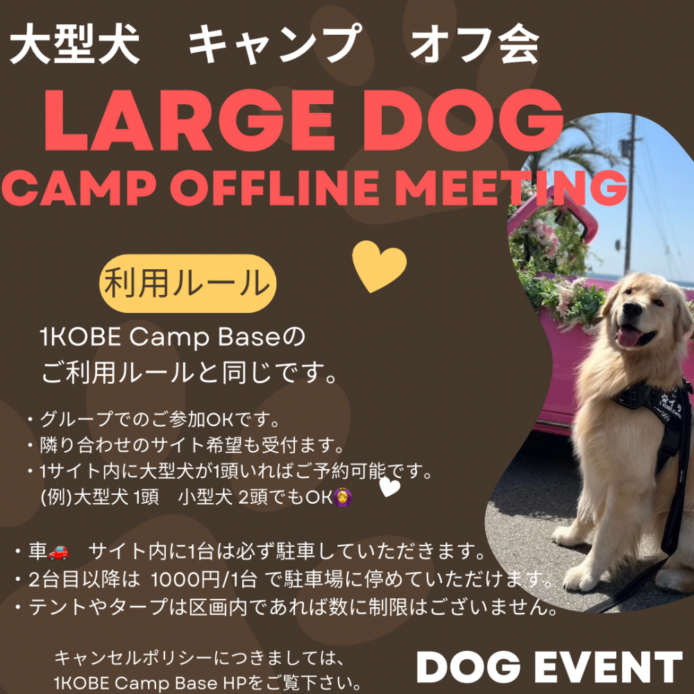 大型犬キャンプオフ会🐾